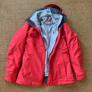 3 in 1 winter women jacket/ski coat Size S